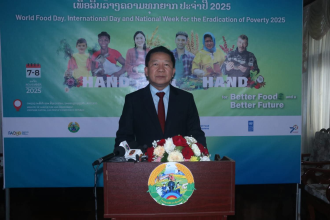 Laos to Celebrate 45th Anniversary of World Food Day on November 7–8